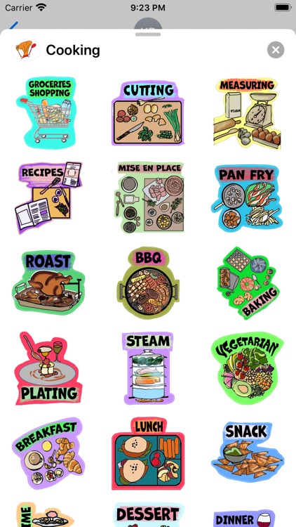 Cooking Time Stickers screenshot-3