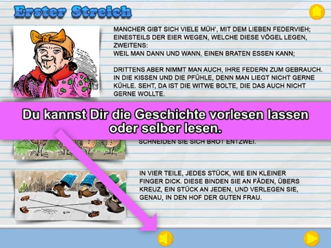 Max und Moritz Geschichte screenshot 2