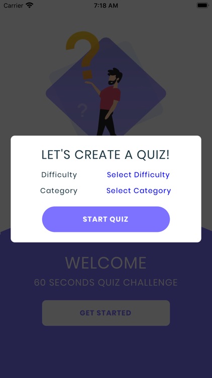 60 Seconds Quiz Challenge