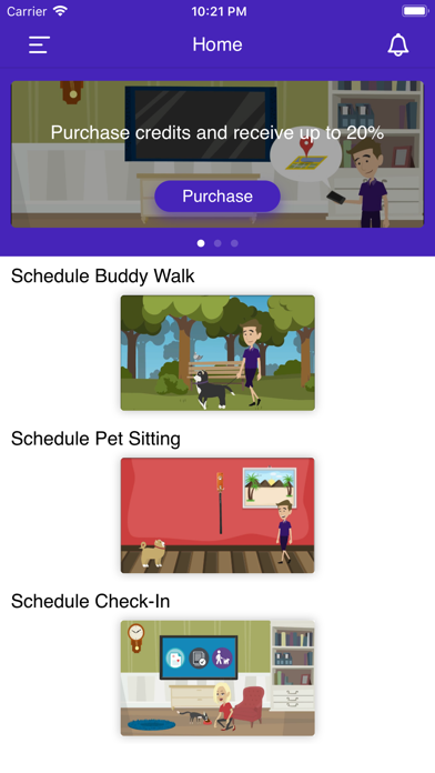 PetnPamper - Dog Walkers & Pet screenshot 2