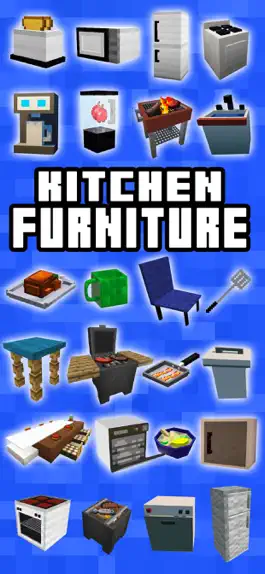 Game screenshot Kitchen Furniture PE mod apk