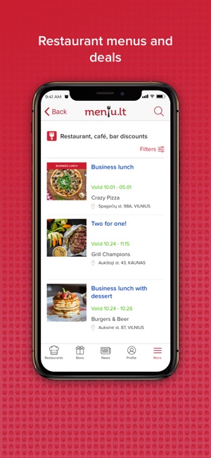 Meniu.lt - restoranų gidas(圖4)-速報App