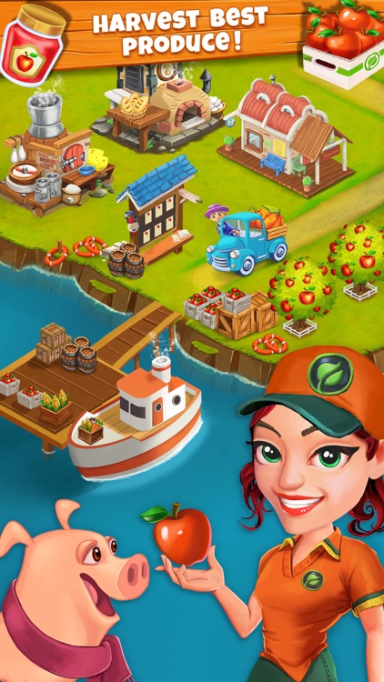 Farm Day village Offline Games