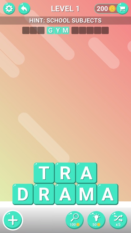 Word Blocks Puzzle