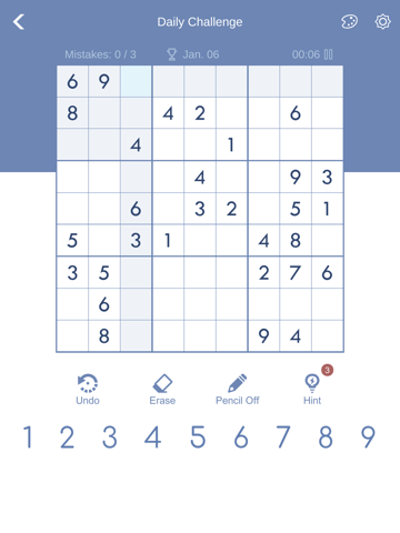 Sudoku - Brain Puzzle Games screenshot 3