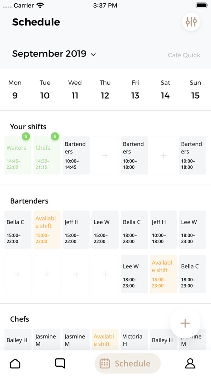 QuickOrder Staff Management