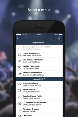 Setlist Concert for Setlist.fm screenshot 3