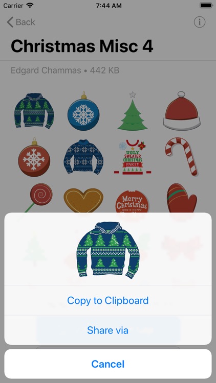 Xmas Stickers, Merry Christmas screenshot-4