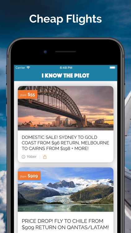 I Know The Pilot Flight Deals