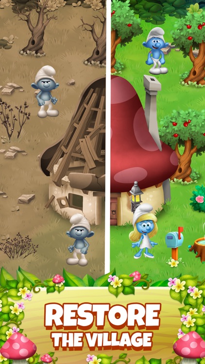 Smurfs Bubble Shooter Story