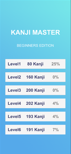 Kanji Master Beginner(圖1)-速報App