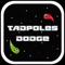 Let's help the tadpole move to collect the food in the form of vegetables