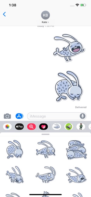 Rabbit Fish Sticker Pack(圖2)-速報App