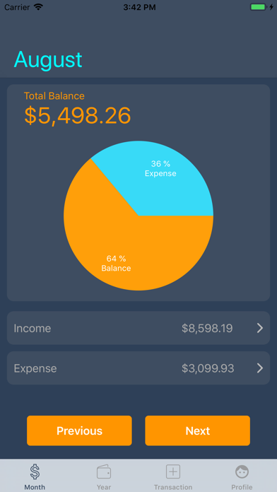 How to cancel & delete Clear Expense -Expense Tracker from iphone & ipad 2