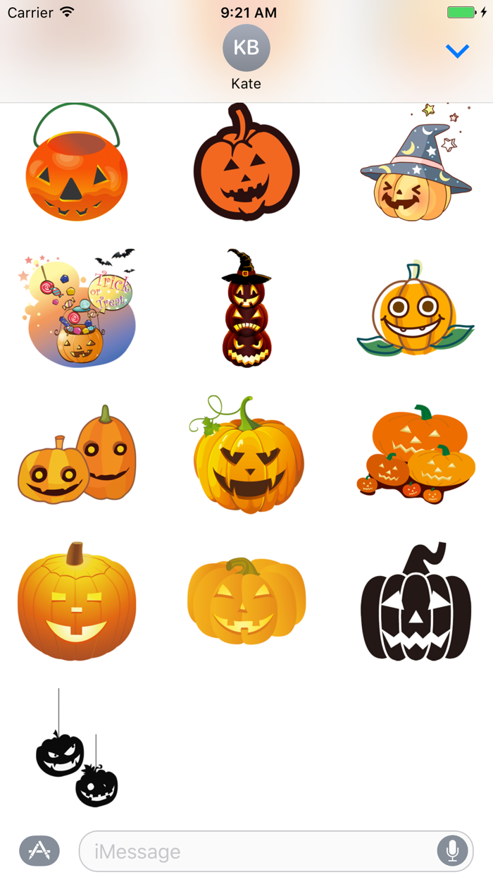 ハロウィーンステッカー3