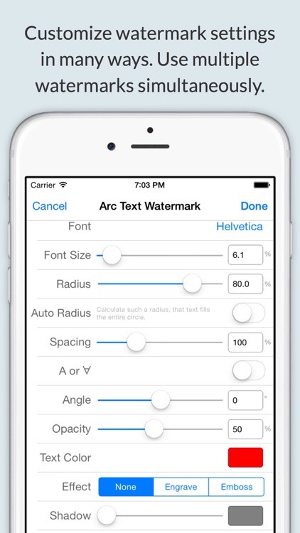 iWatermark+ Watermark Photos screenshot-3