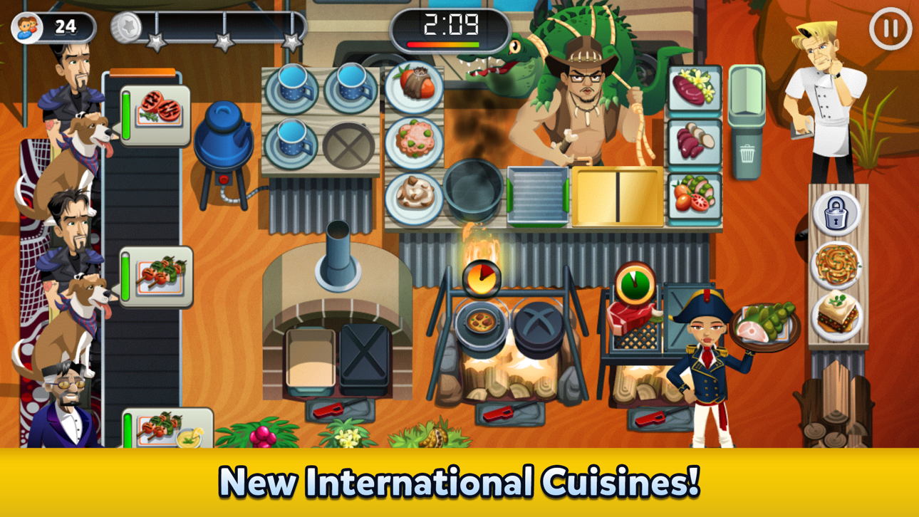 Restaurant DASH: Gordon Ramsay Hack screenshot 2 - iOS game interface