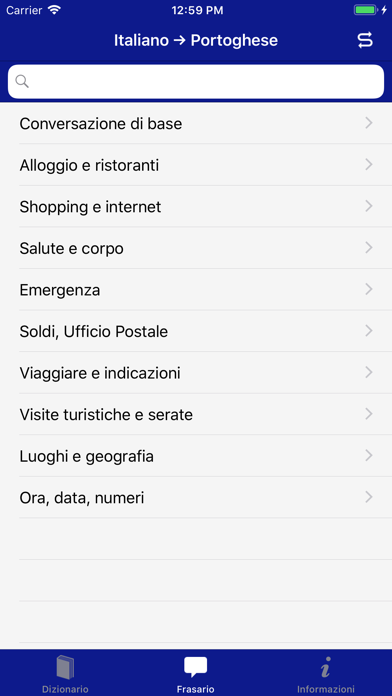 Accio Italian-Portuguese screenshot 2