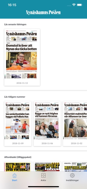 Nynäshamns Posten e-tidning(圖1)-速報App