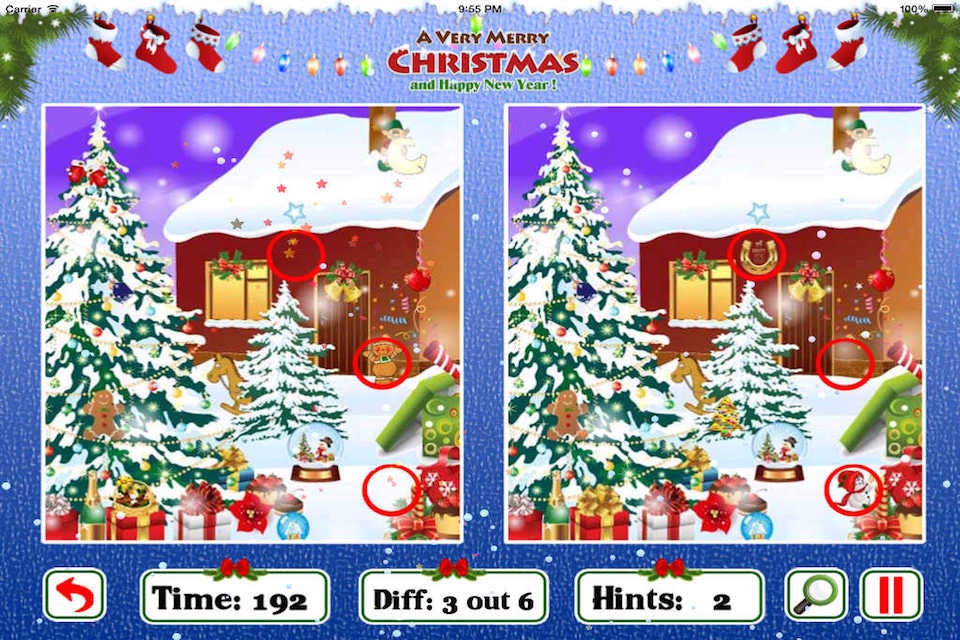 Find The Difference: Christmas screenshot 2