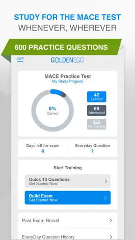 Game screenshot Mace Practice Test Prep mod apk