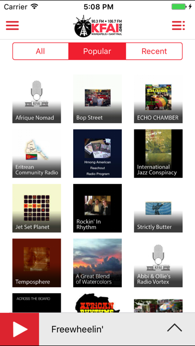 KFAI Community Radio App screenshot 4