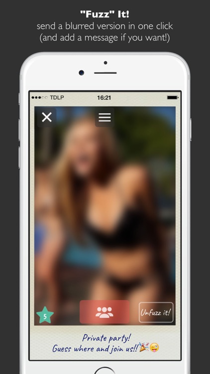 FuzzMe ! Secret photo sharing