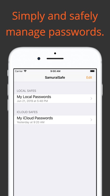 SamuraiSafe Password Manager