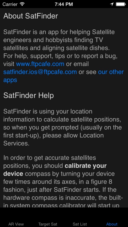 SatFinder - Find TV Satellites screenshot-4