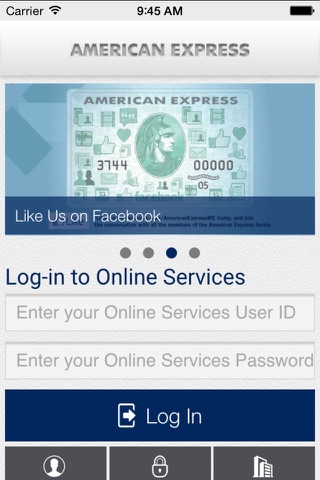 Amex MENA screenshot 2