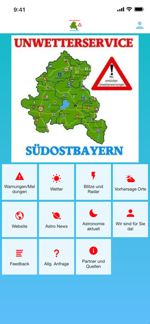 Unwetterservice Südostbayern(圖1)-速報App