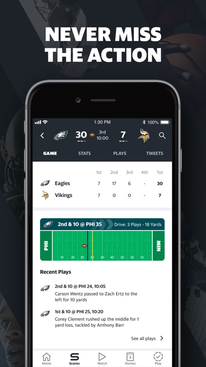 Yahoo Sports: Watch Live NFL screenshot-4