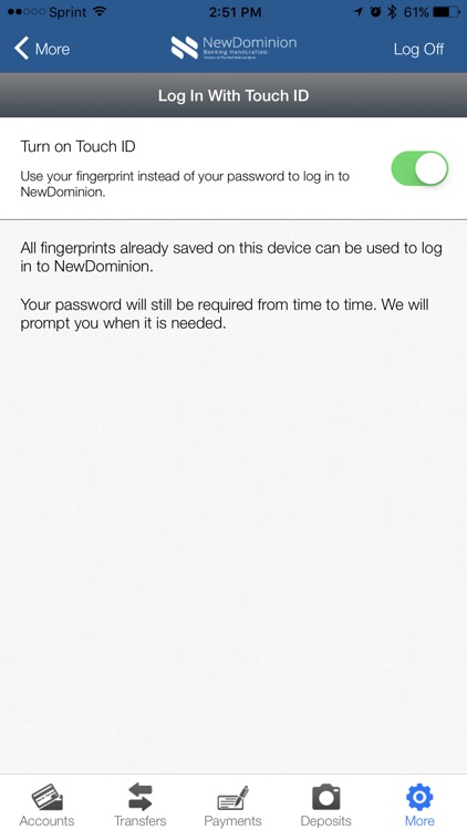 NewDominion Bank Phone screenshot-7