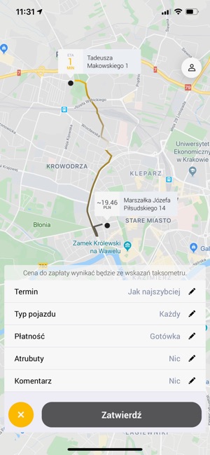 Mega Taxi Kraków(圖2)-速報App