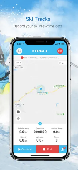 Game screenshot LIVALL Skiing apk
