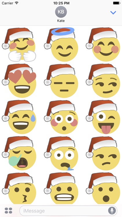 Santa Emoji screenshot-4