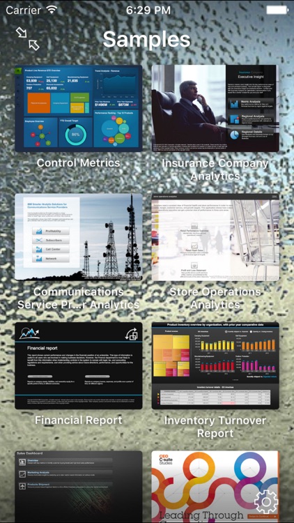 IBM Cognos Mobile BB Dynamics