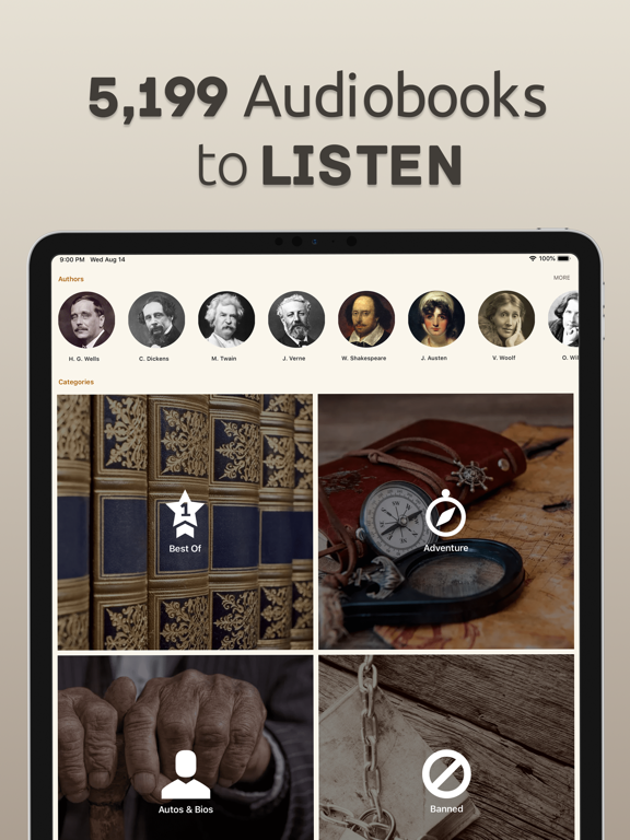 Free Books - 23,469 Classics To Go - The Ultimate Ebooks And Audiobooks Library In Your Pocket screenshot