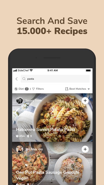 SideChef: Recipes+Meal Planner