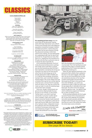 Classics Monthly Magazine - náhled