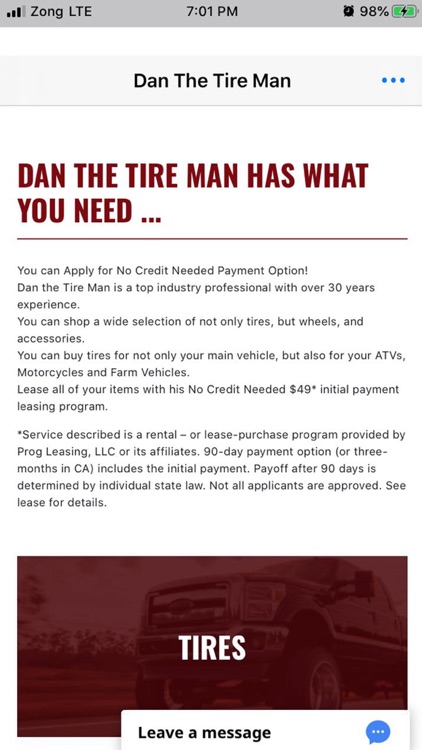 Dan The Tire Man