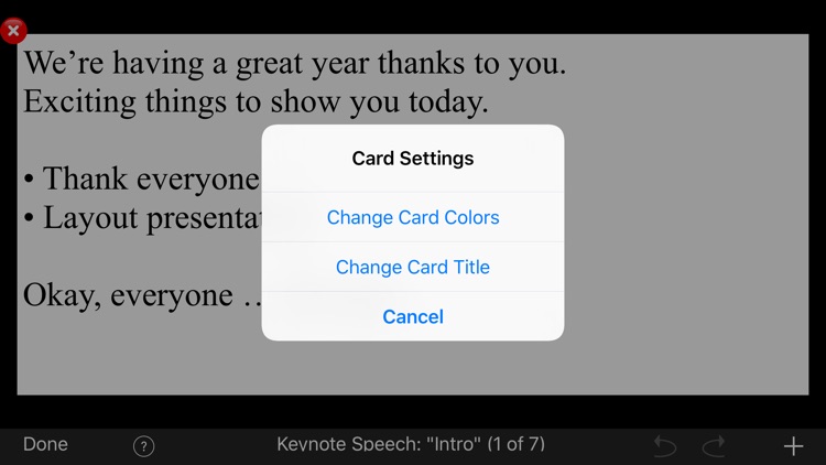 Cue Cards screenshot-3