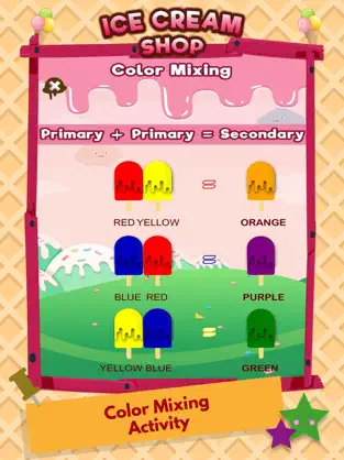 Screenshot 3 Bebe Colorear Ice Cream Games iphone