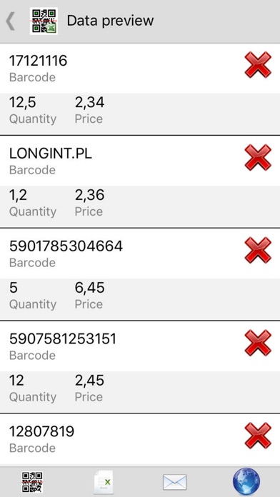 LoMag Barcode Scanner - Excel screenshot 3