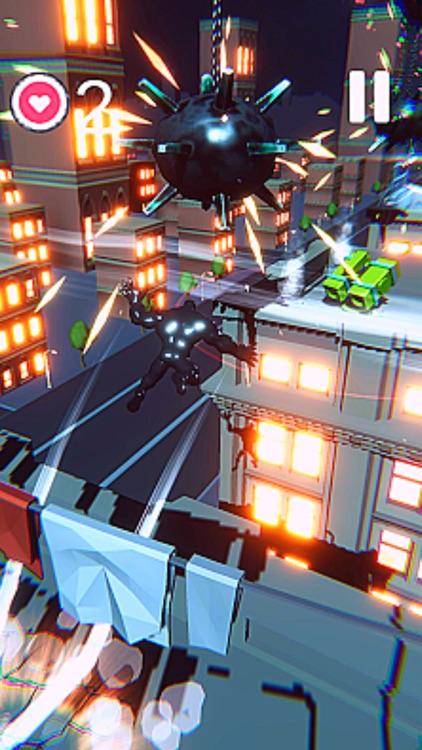 Evil Superhero black web smash screenshot-3