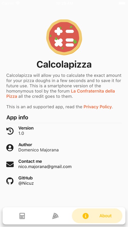 CalcolaPizza screenshot-4