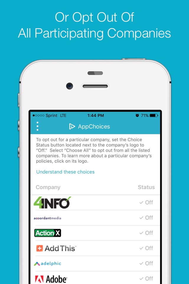 AppChoices screenshot 3