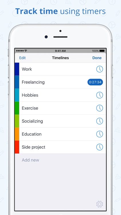 Timelines Time Tracking screenshot-0