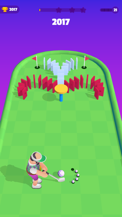 Domino Golf screenshot 2