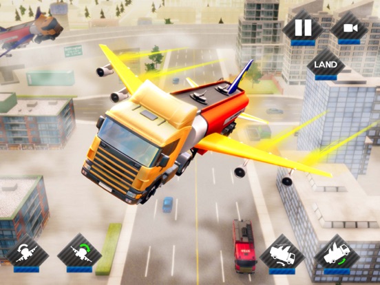 Futuristic Flying Truck Gamesのおすすめ画像2